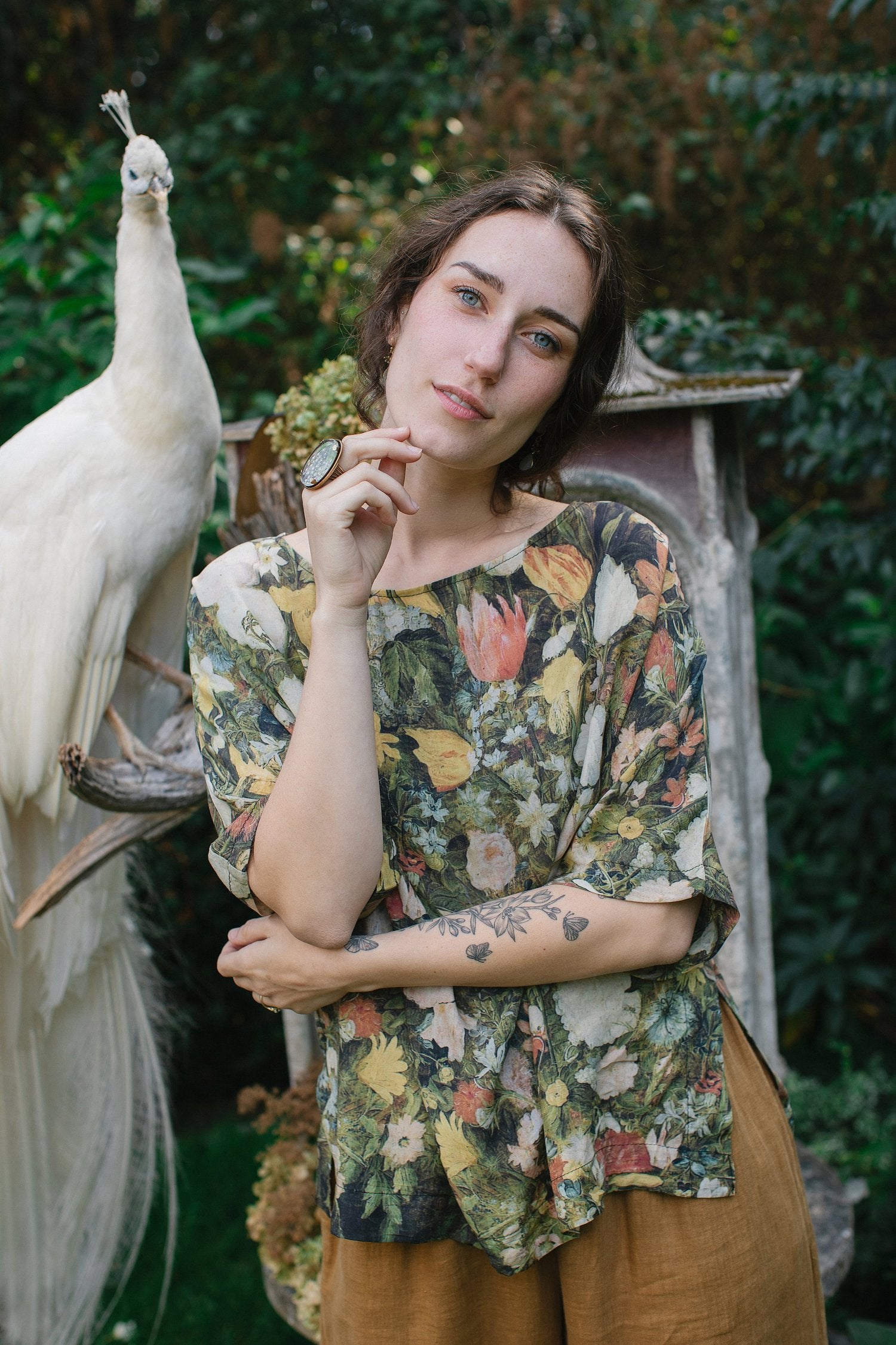 Market Of Stars-I Dream In Flowers Luxe Tee