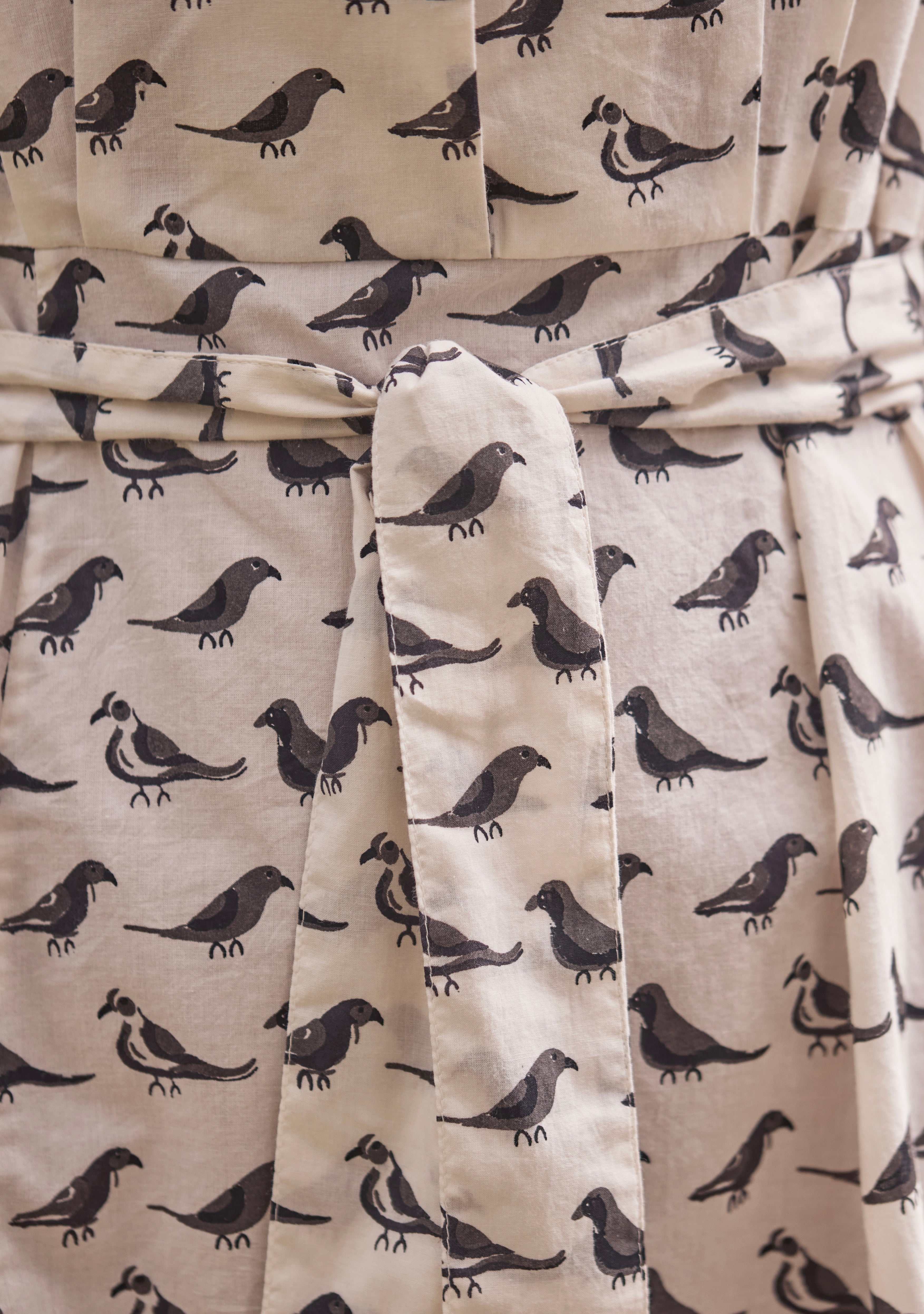 April Cornell Parrot Shirtwaist Dress