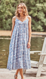 April Cornell Bali Blockprint Sundress