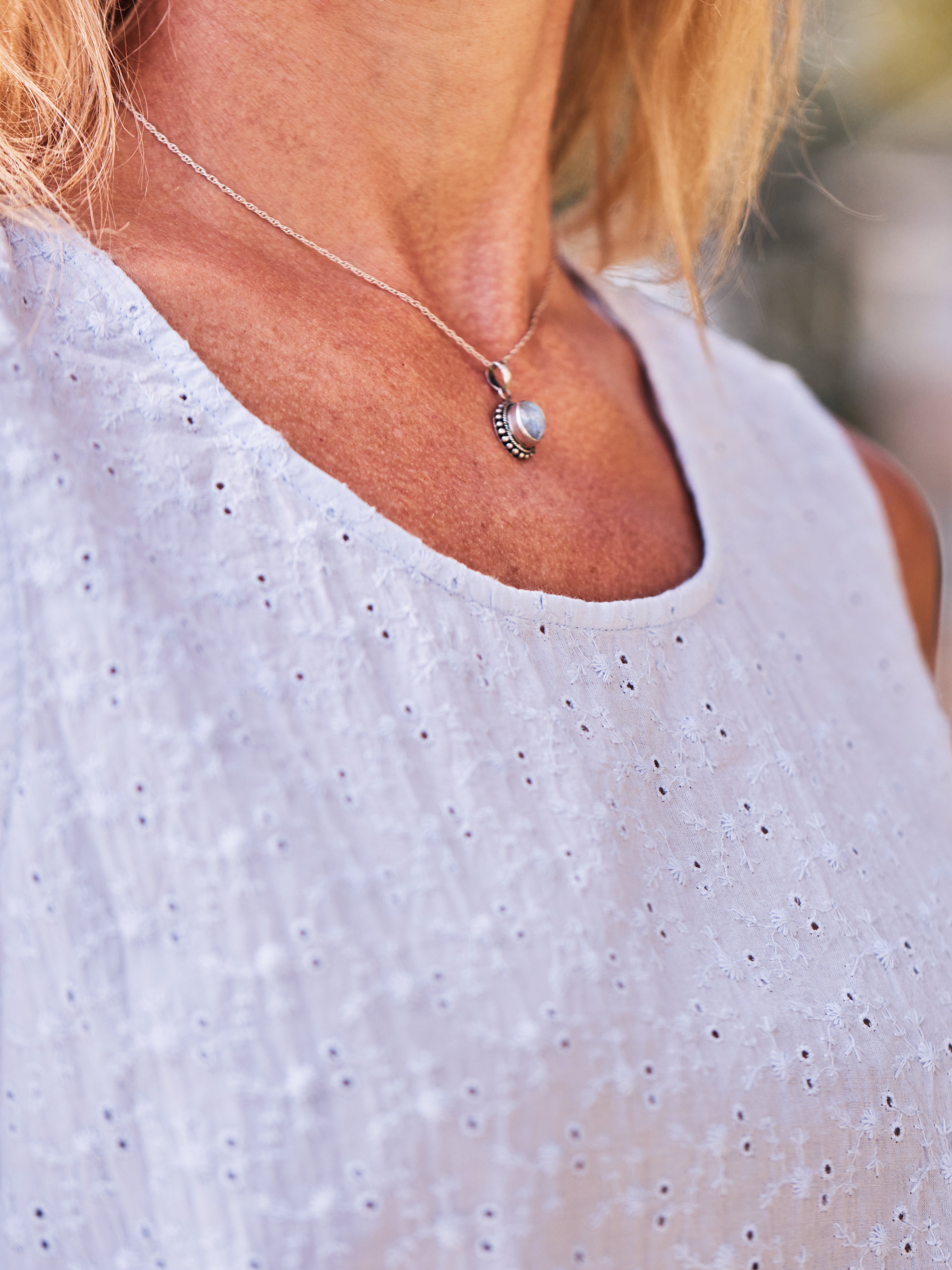 April Summertime Eyelet Cami