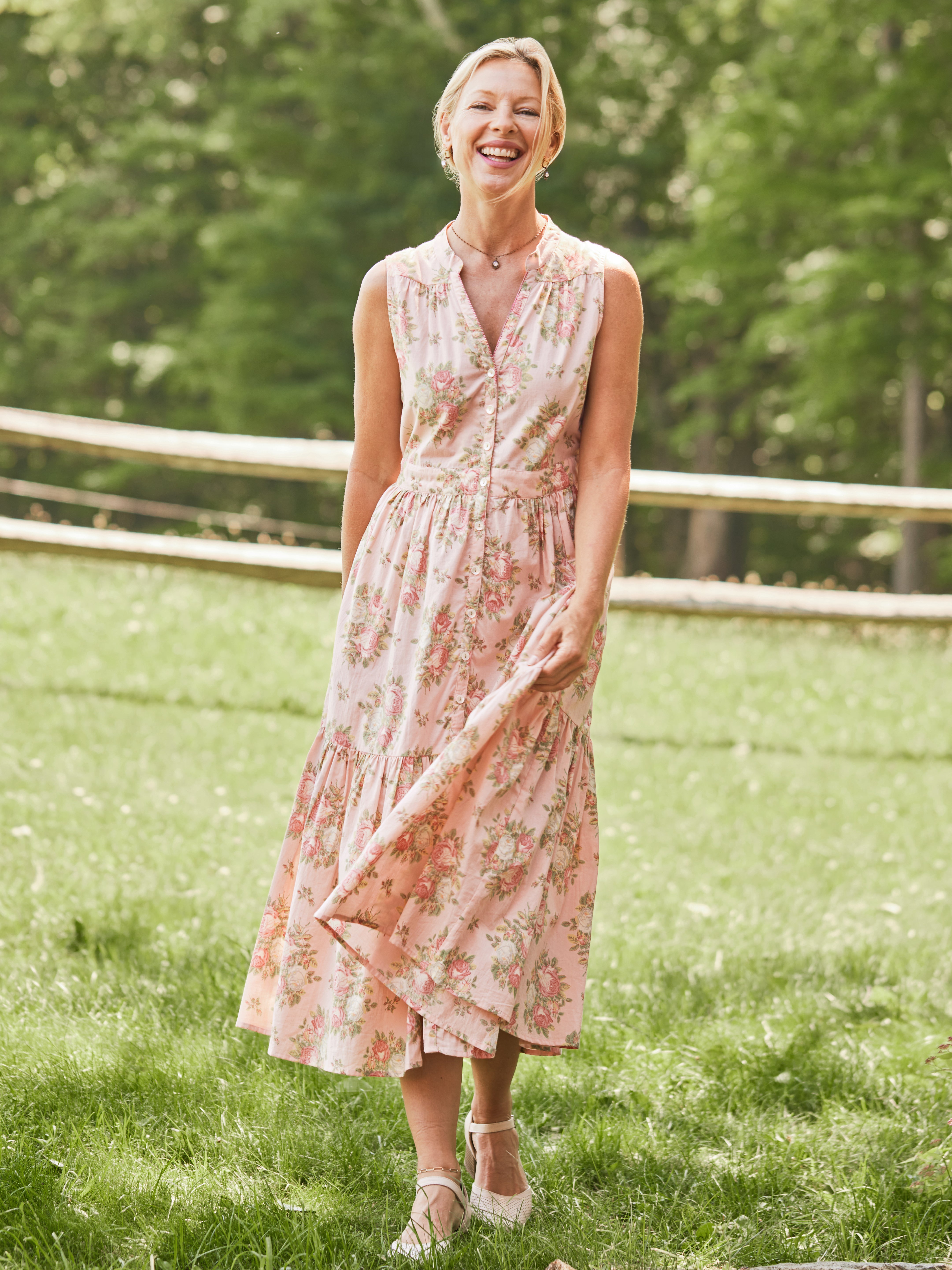 April Cornell Genevieve Hostess Dress