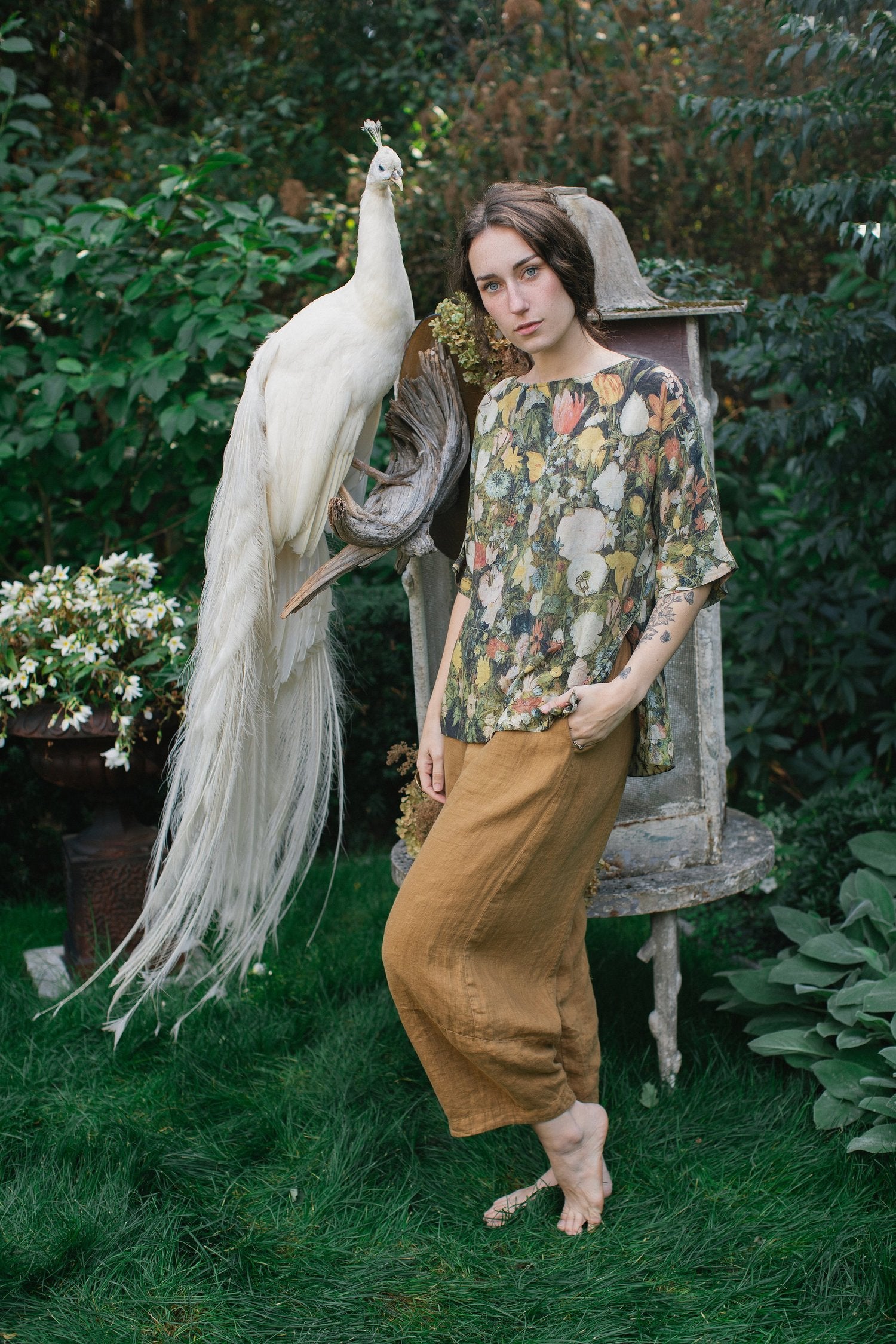 Market Of Stars-I Dream In Flowers Luxe Tee