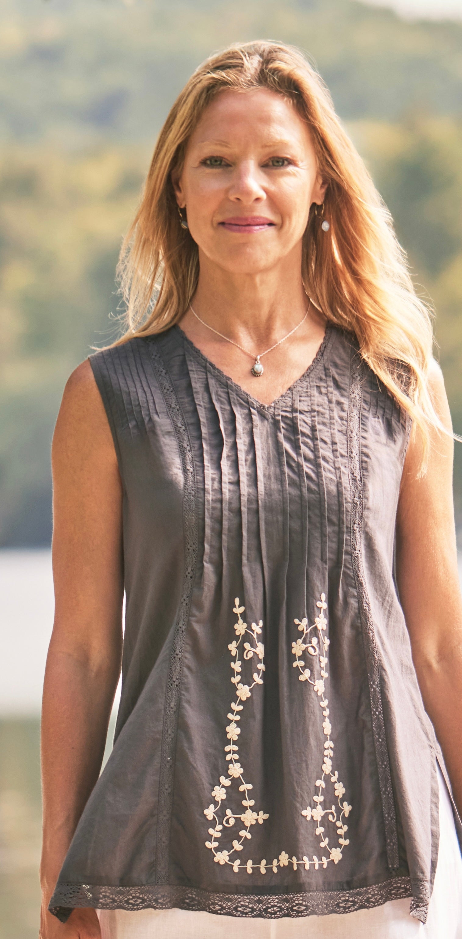 April Cornell Florence Cami Quiet Shade