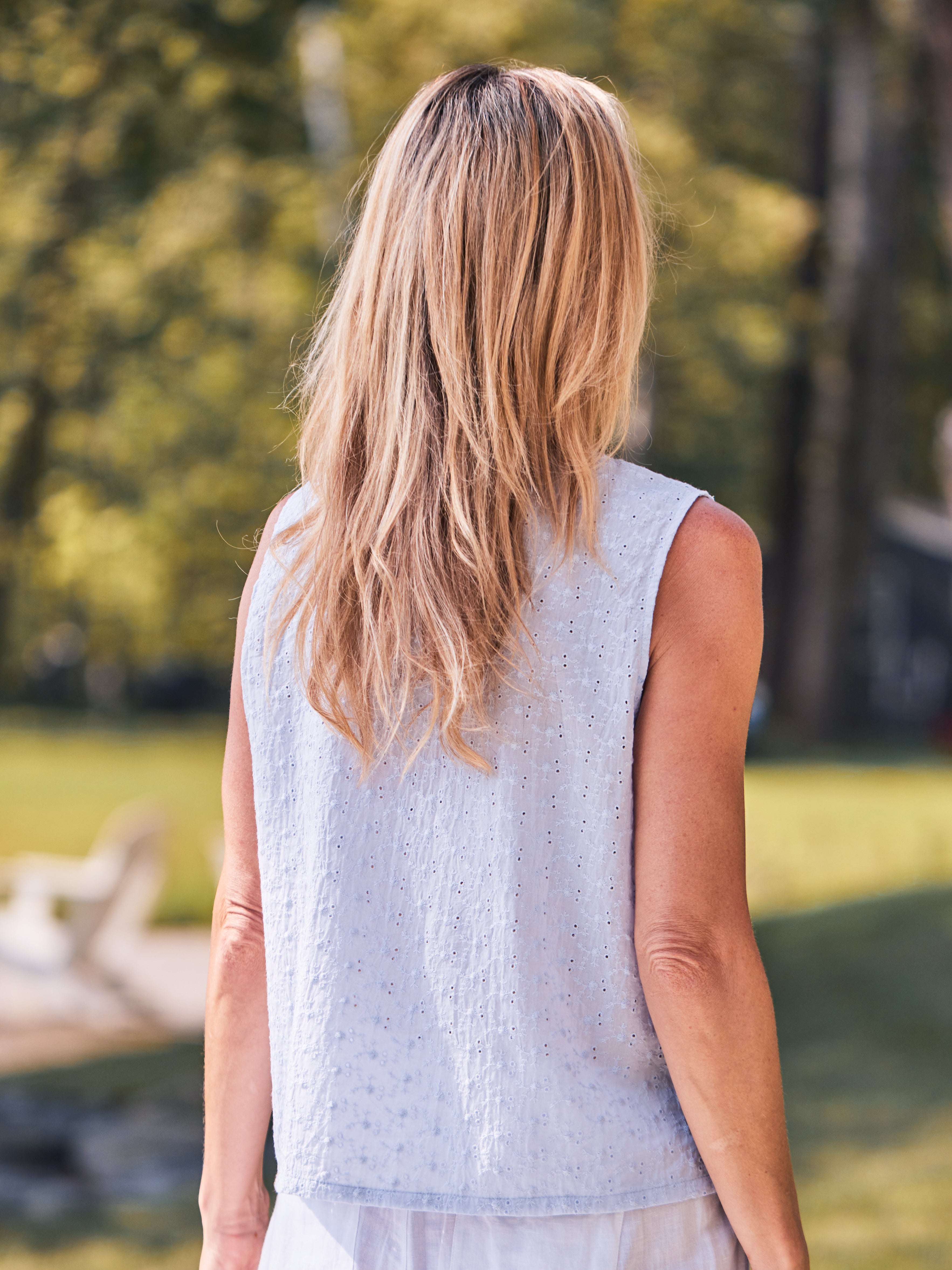 April Summertime Eyelet Cami