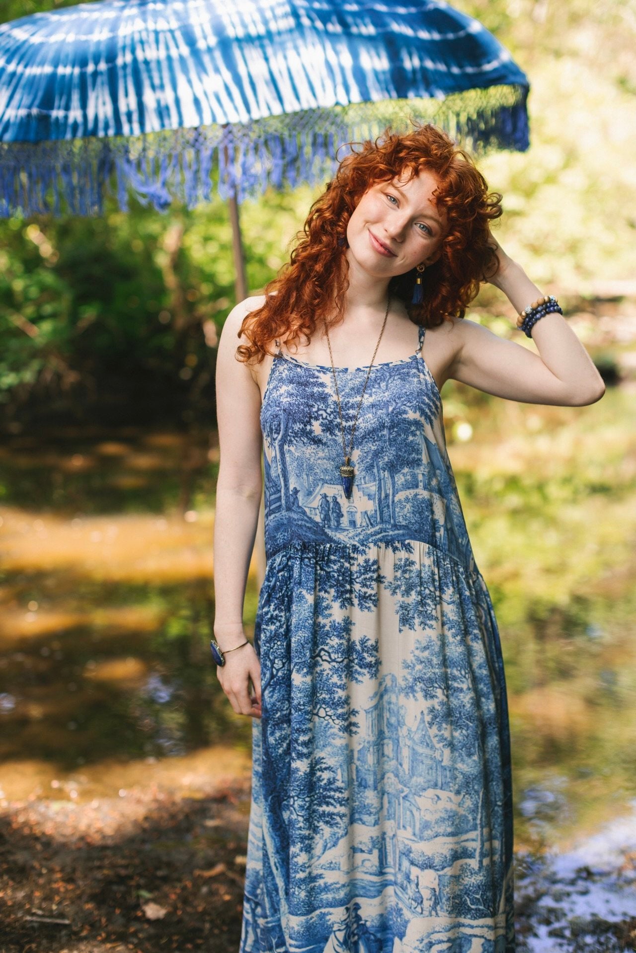 Market Of Stars-Let The Light In Bohème Slip Dress