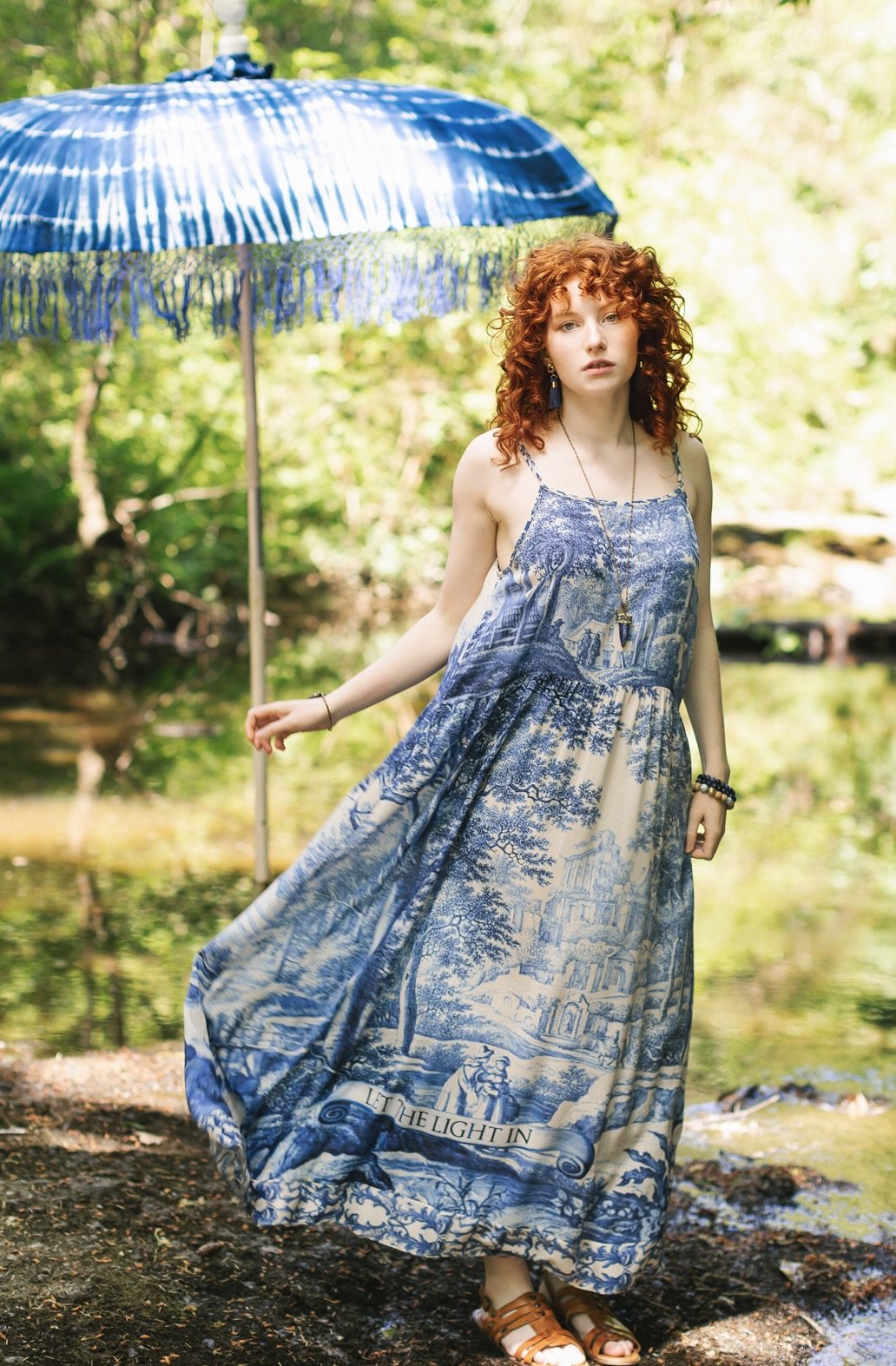 Market Of Stars-Let The Light In Bohème Slip Dress