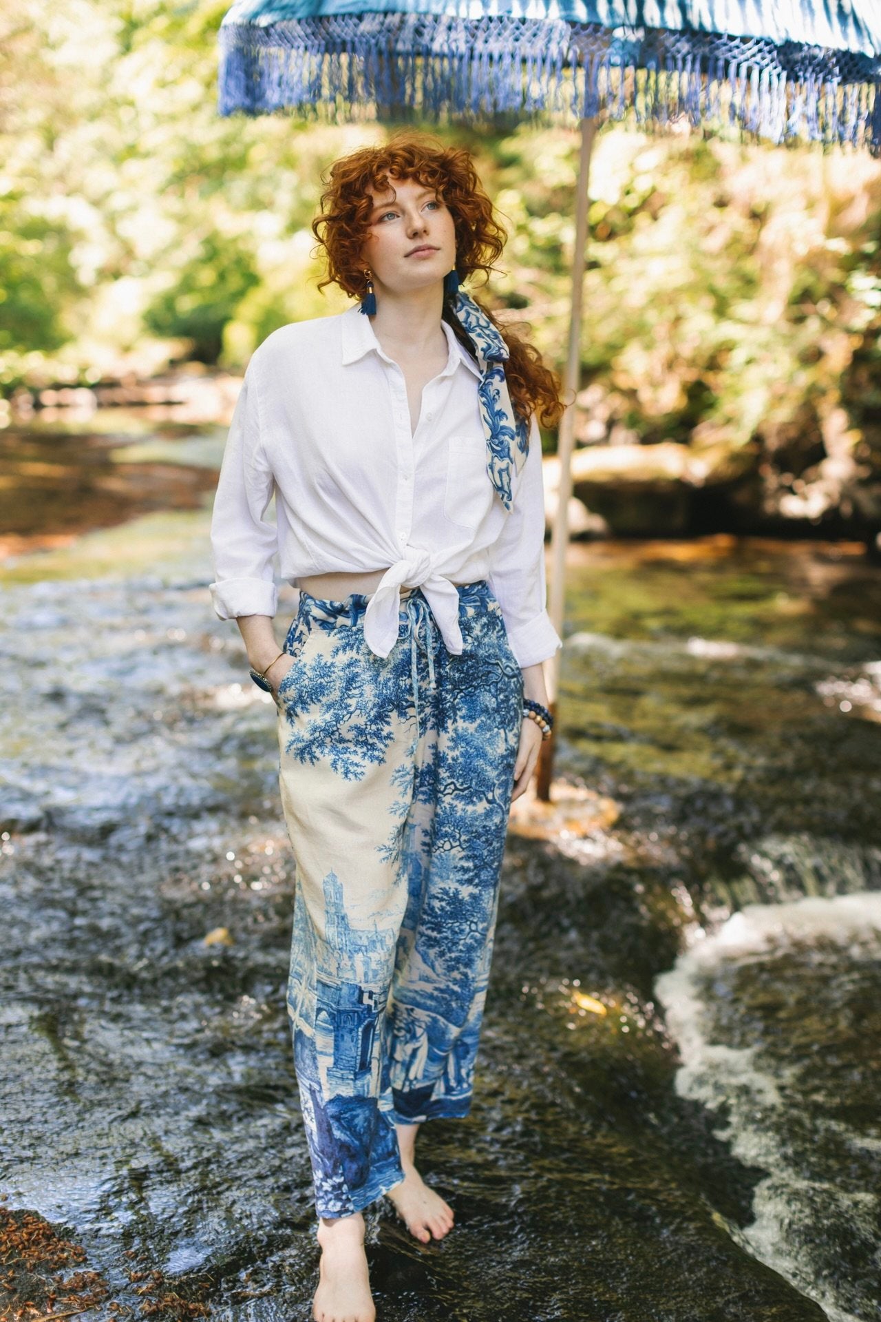 Market Of Stars-Let The Light In Ankle Pants