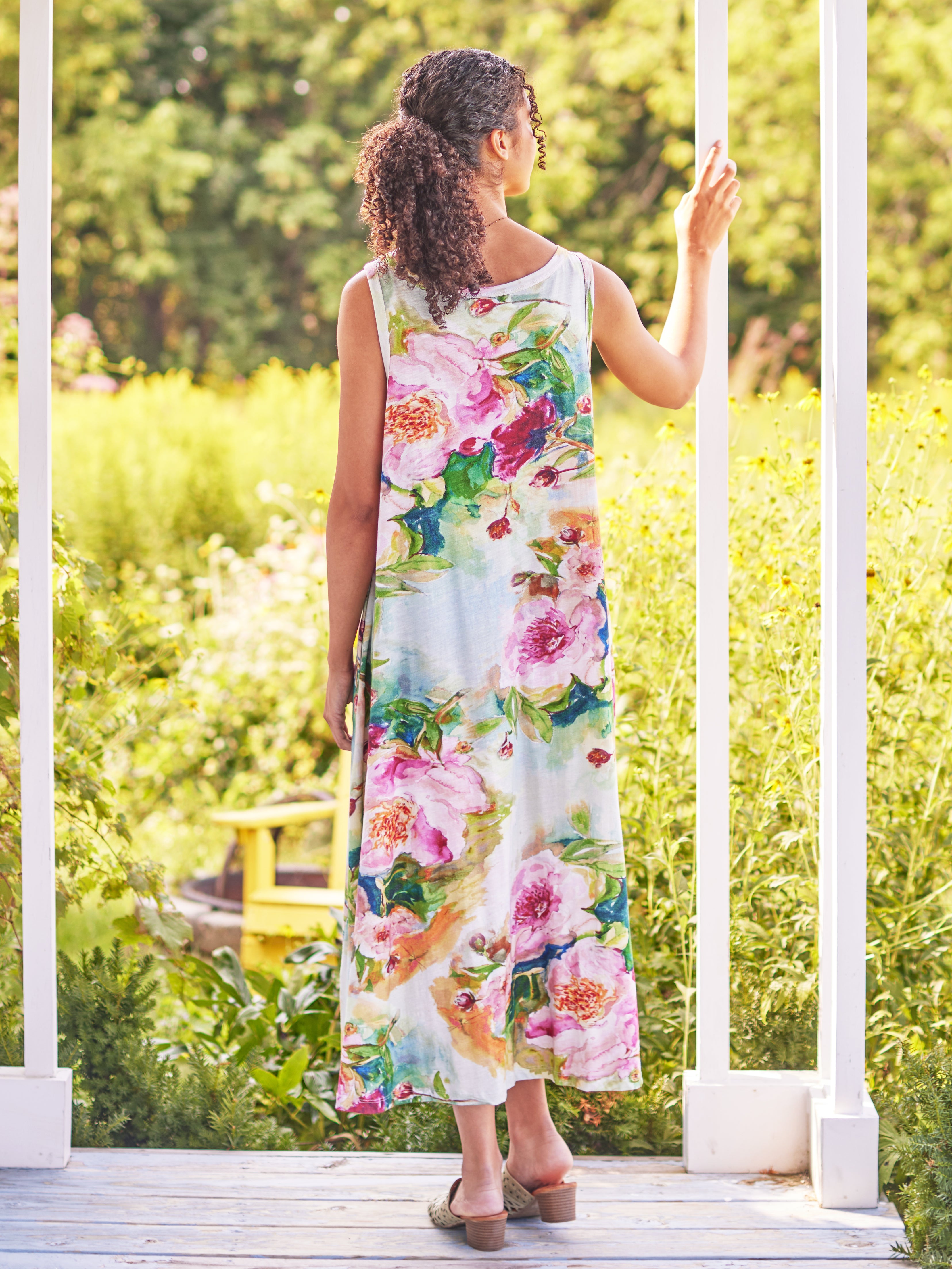 April Cornell Peony Jersey Dress