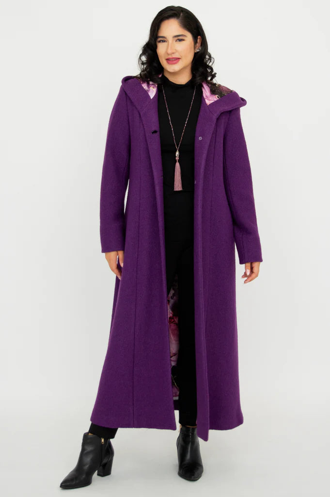 Blue Sky Catherine Coat-Royale Boiled Wool