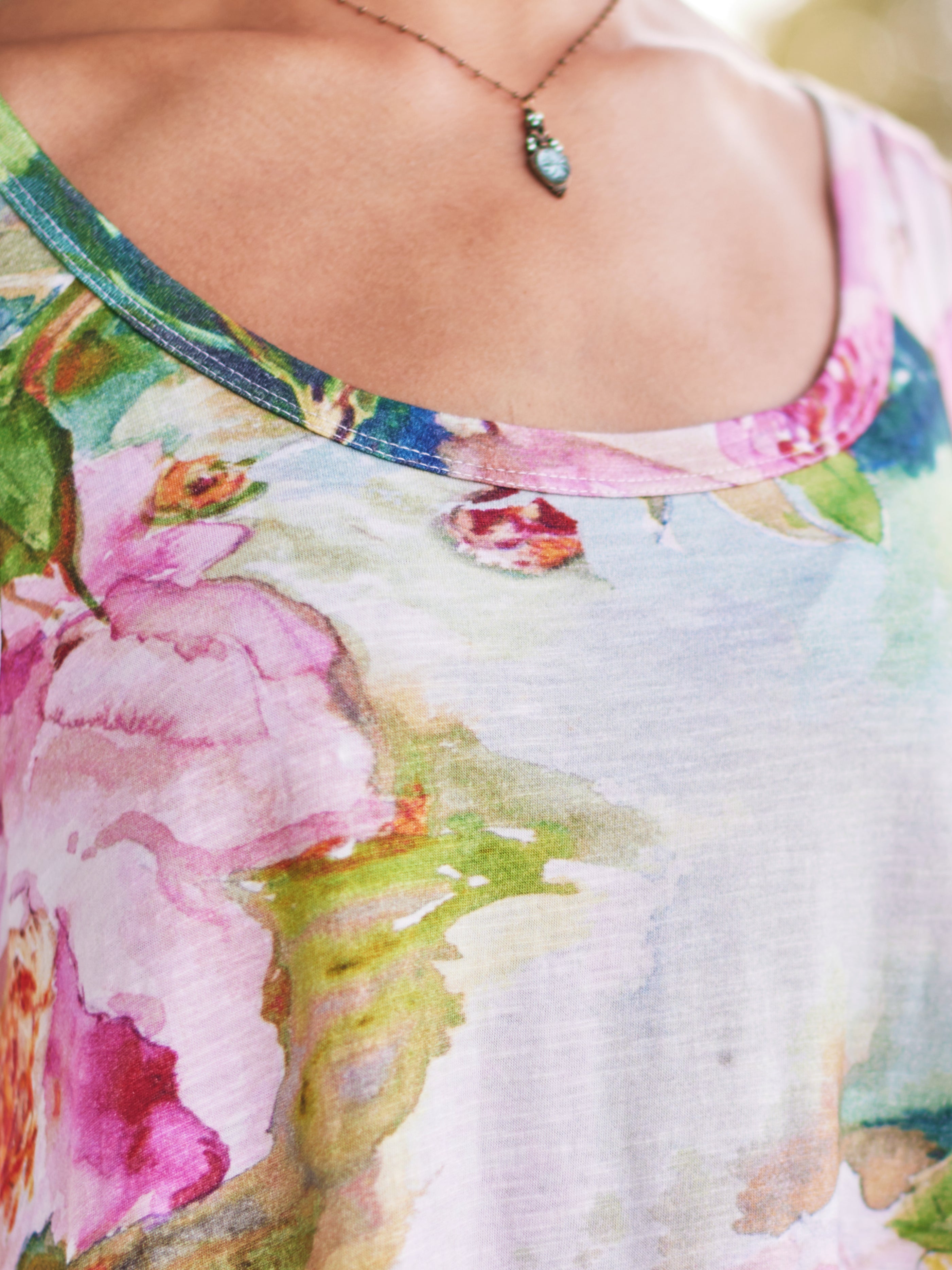 April Cornell Peony Jersey Dress