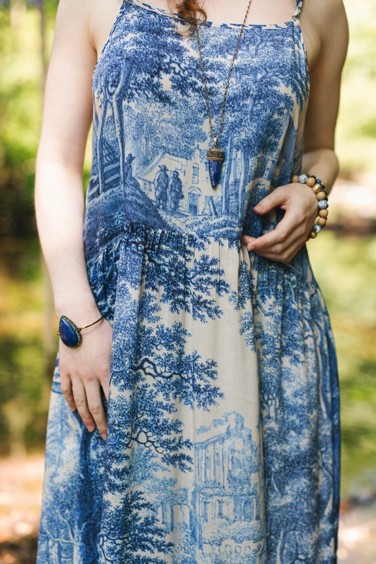 Market Of Stars-Let The Light In Bohème Slip Dress