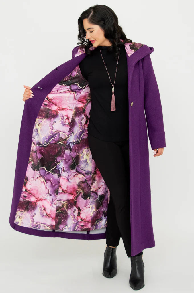 Blue Sky Catherine Coat-Royale Boiled Wool