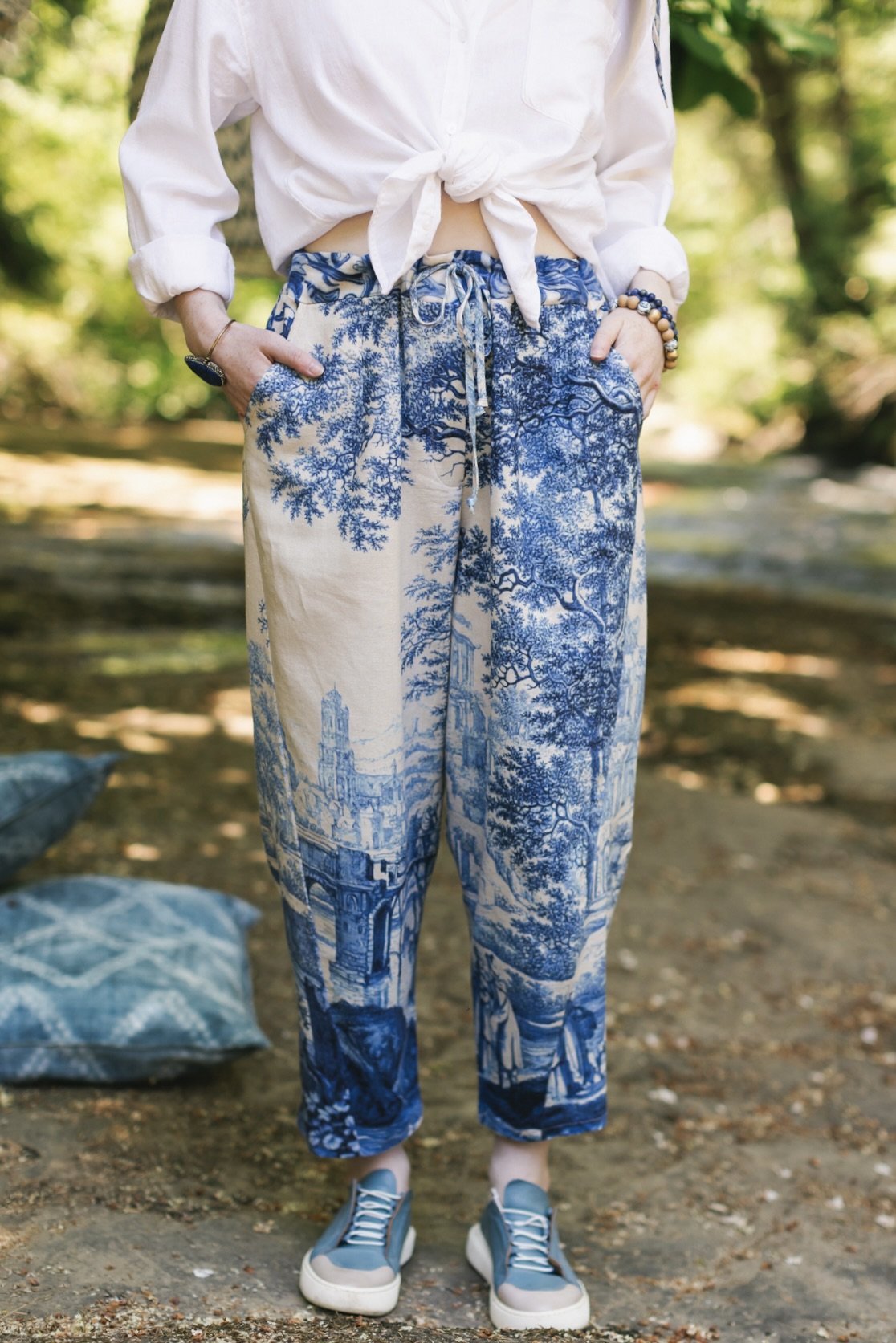 Market Of Stars-Let The Light In Ankle Pants