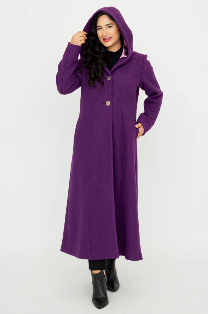 Blue Sky Catherine Coat-Royale Boiled Wool