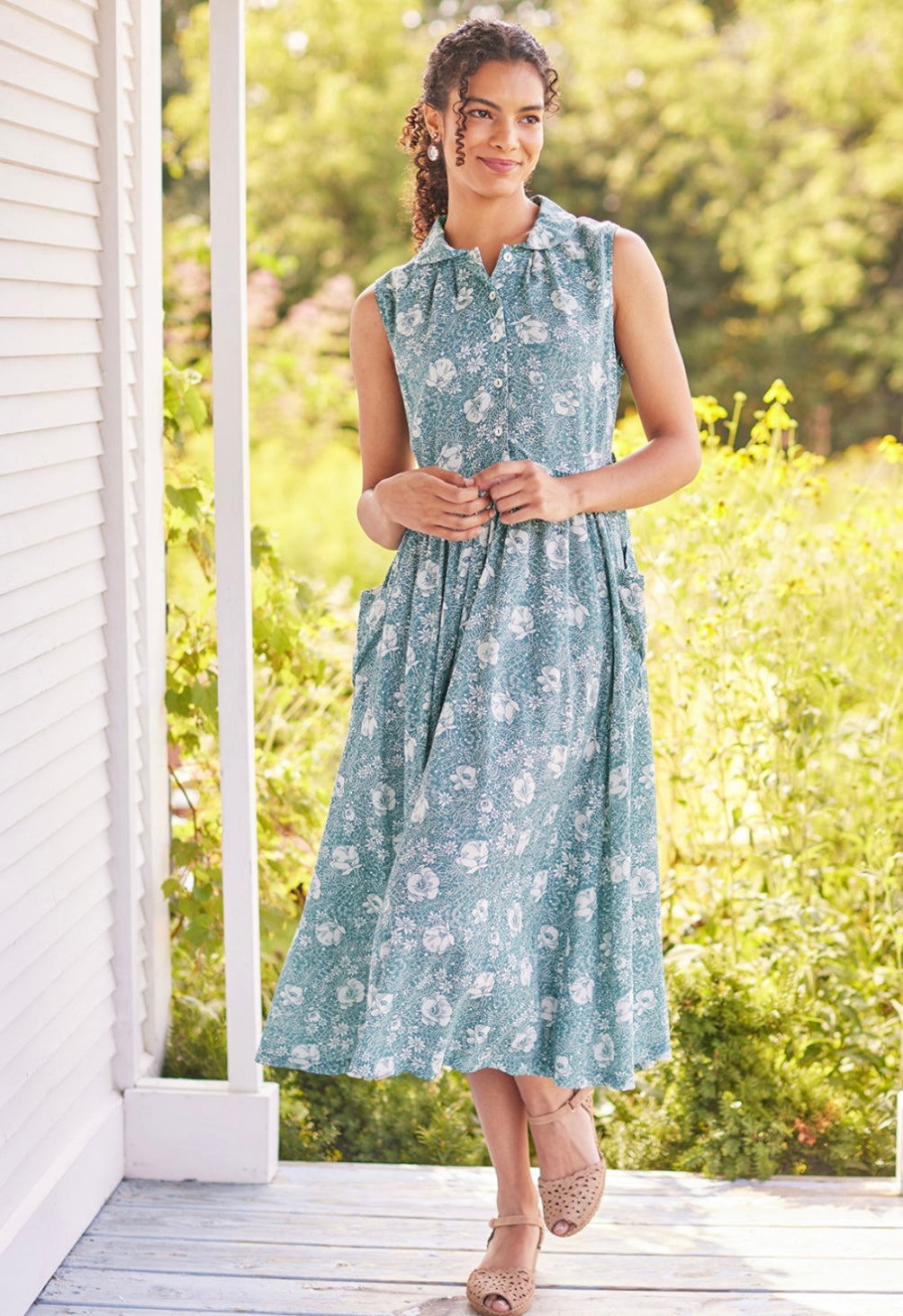 April Cornell Tasha Porch Dress XS-Plus Size