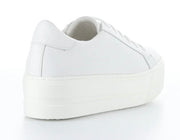 Bos & Co Maya White Leather Sneaker