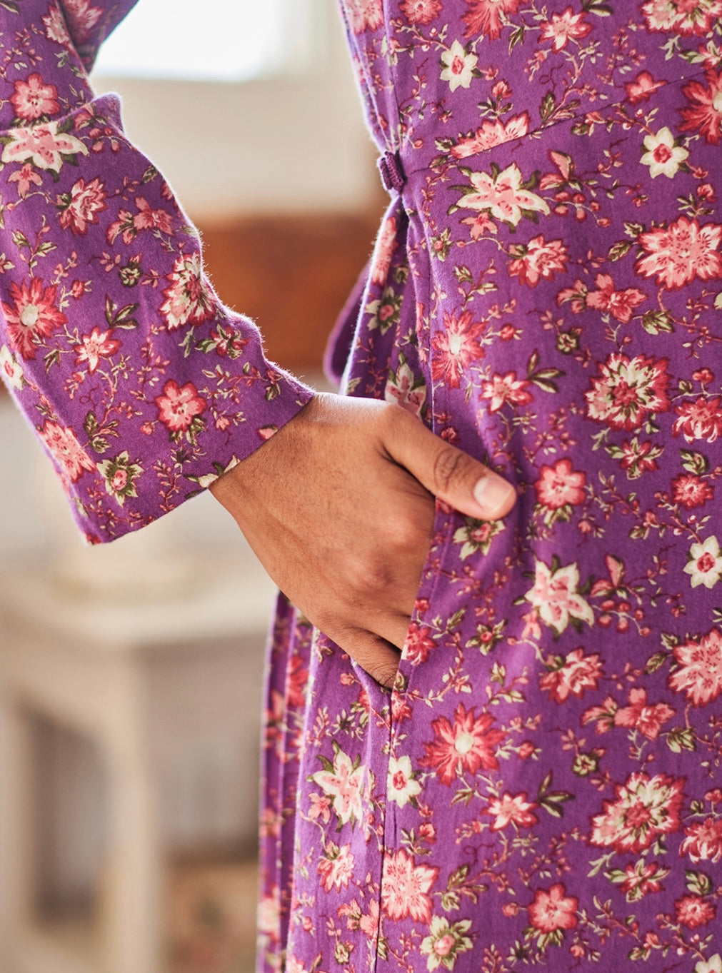 April Cornell Sarah Classic Dress Purple