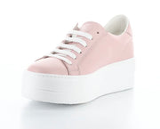 Bos & Co Maya Pink Leather Sneaker