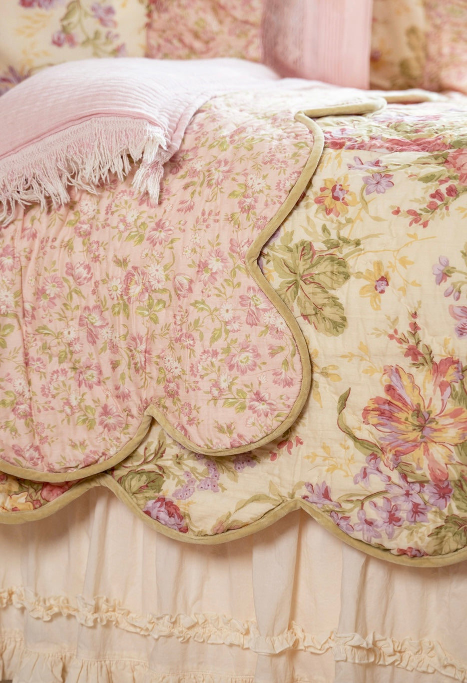 April Cornell Eternal Rose Throw