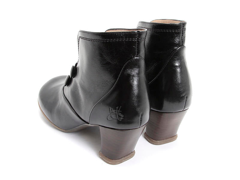 Fluevog Giulia Ankle Boots Black