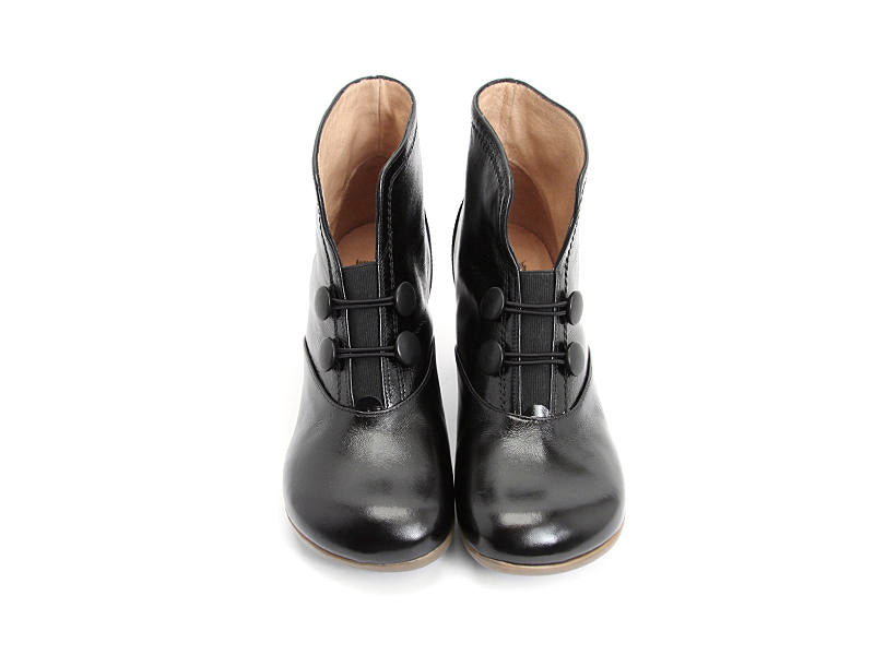 Fluevog Giulia Ankle Boots Black