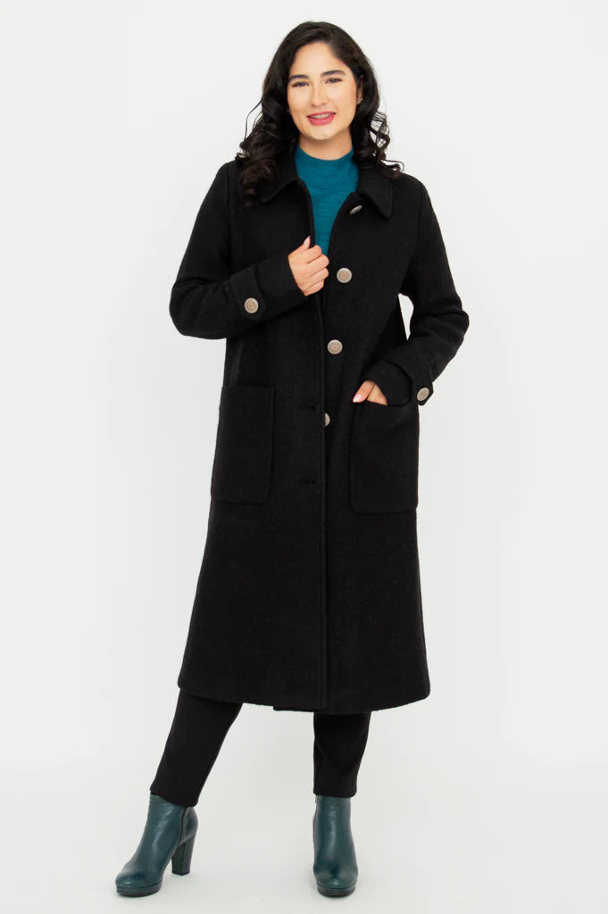 Blue Sky Edna Coat Boiled Wool
