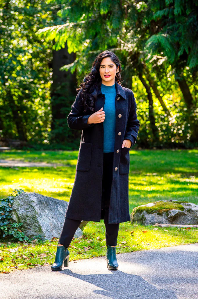 Blue Sky Edna Coat Boiled Wool