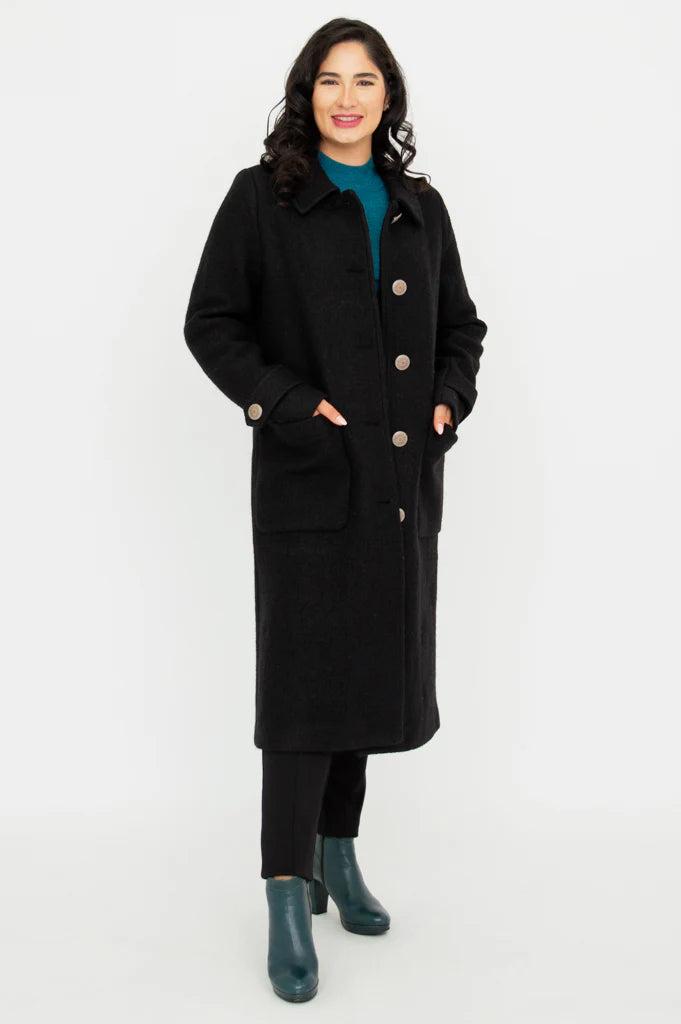 Blue Sky Edna Coat Boiled Wool