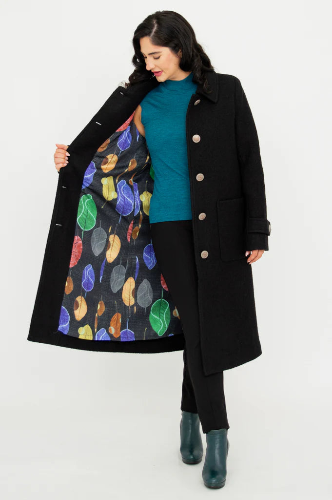 Blue Sky Edna Coat Boiled Wool