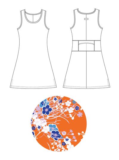 Nuu-Muu Scoop Neck Pocket “GINGER”