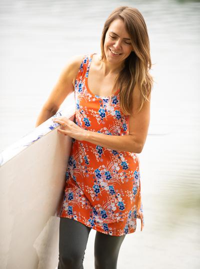 Nuu-Muu Scoop Neck Pocket “GINGER”