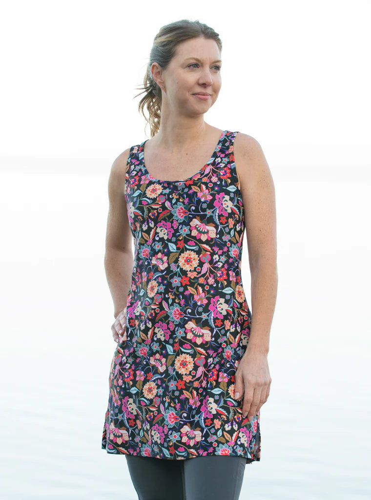 Nuu-Muu Flora Scoop Neck Pocket