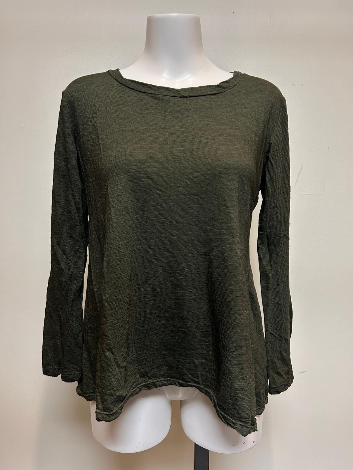 Valia Bell Tunic Olive