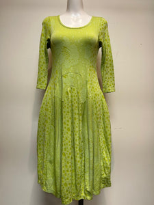 Valia Miss Foxy Dress Lime