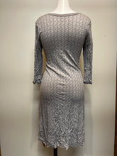 Load image into Gallery viewer, Metalicus Merino Anya Dress-Taupe Tie Front or Tie Back (cardigan sold separately)
