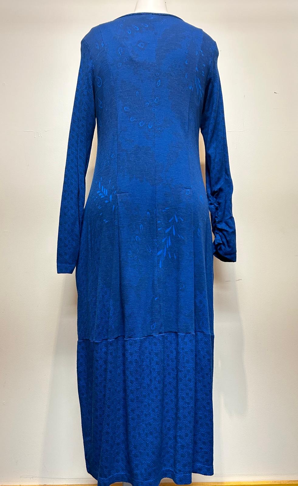 Valia Villanelle Dress Electric Blue