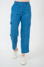 Load image into Gallery viewer, Blue Sky Tencel Cargo Pant
