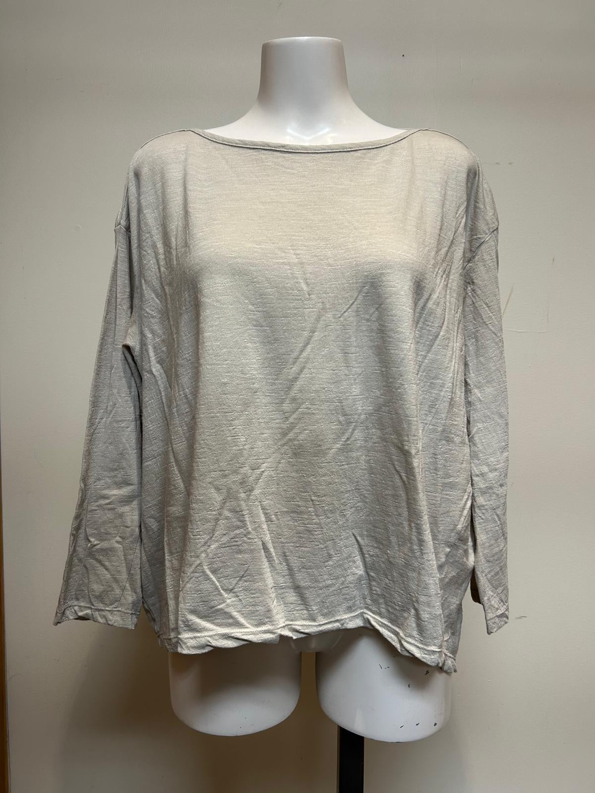 Valia V Merino Tunic Cream