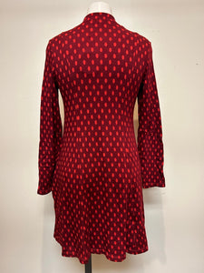 Valia Polka Dot Dixie Coat Red