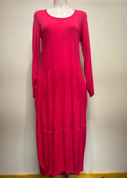 Valia Villanelle Dress Hot Pink