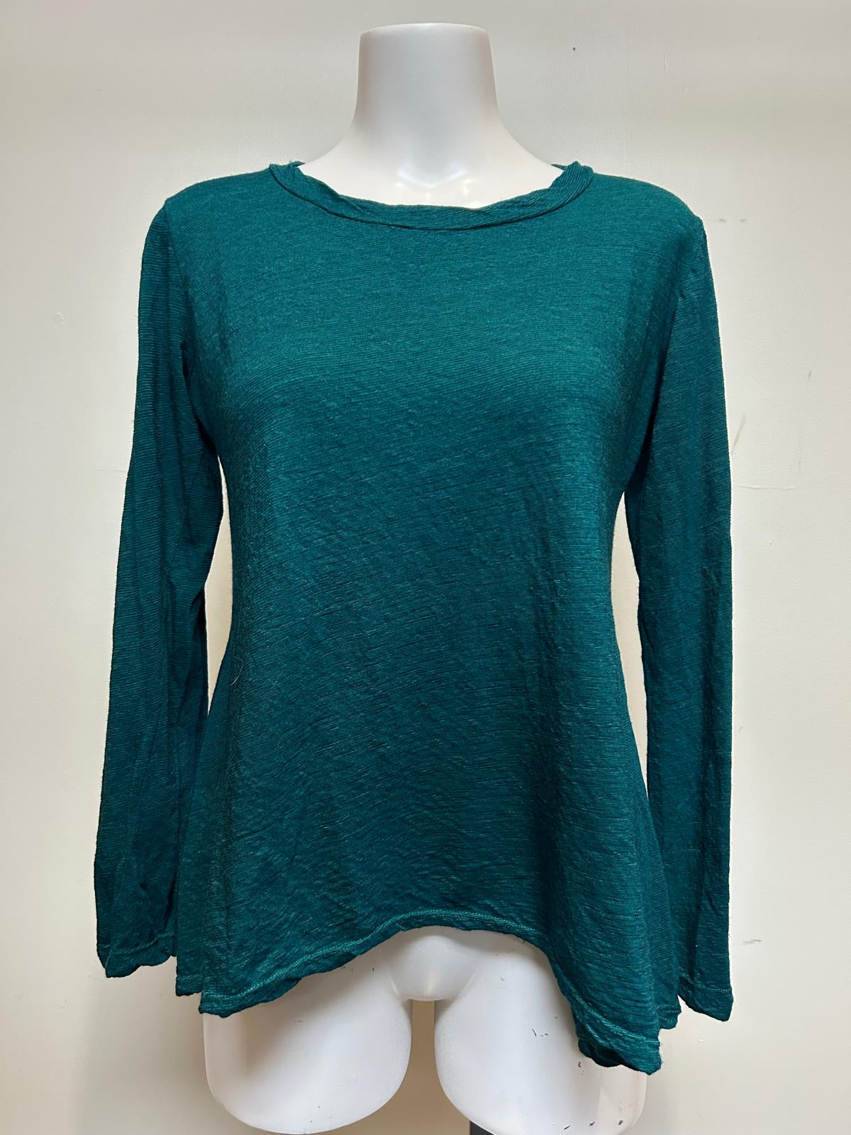 Valia Bell Tunic Emerald