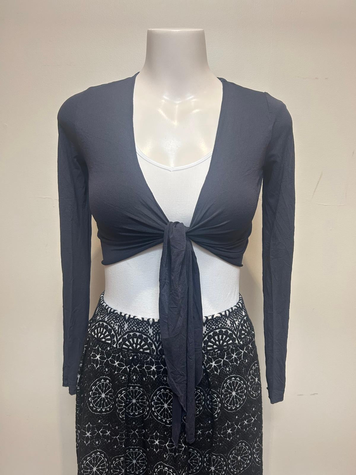 Metalicus Wrap Charcoal – Eveline Street Clothing