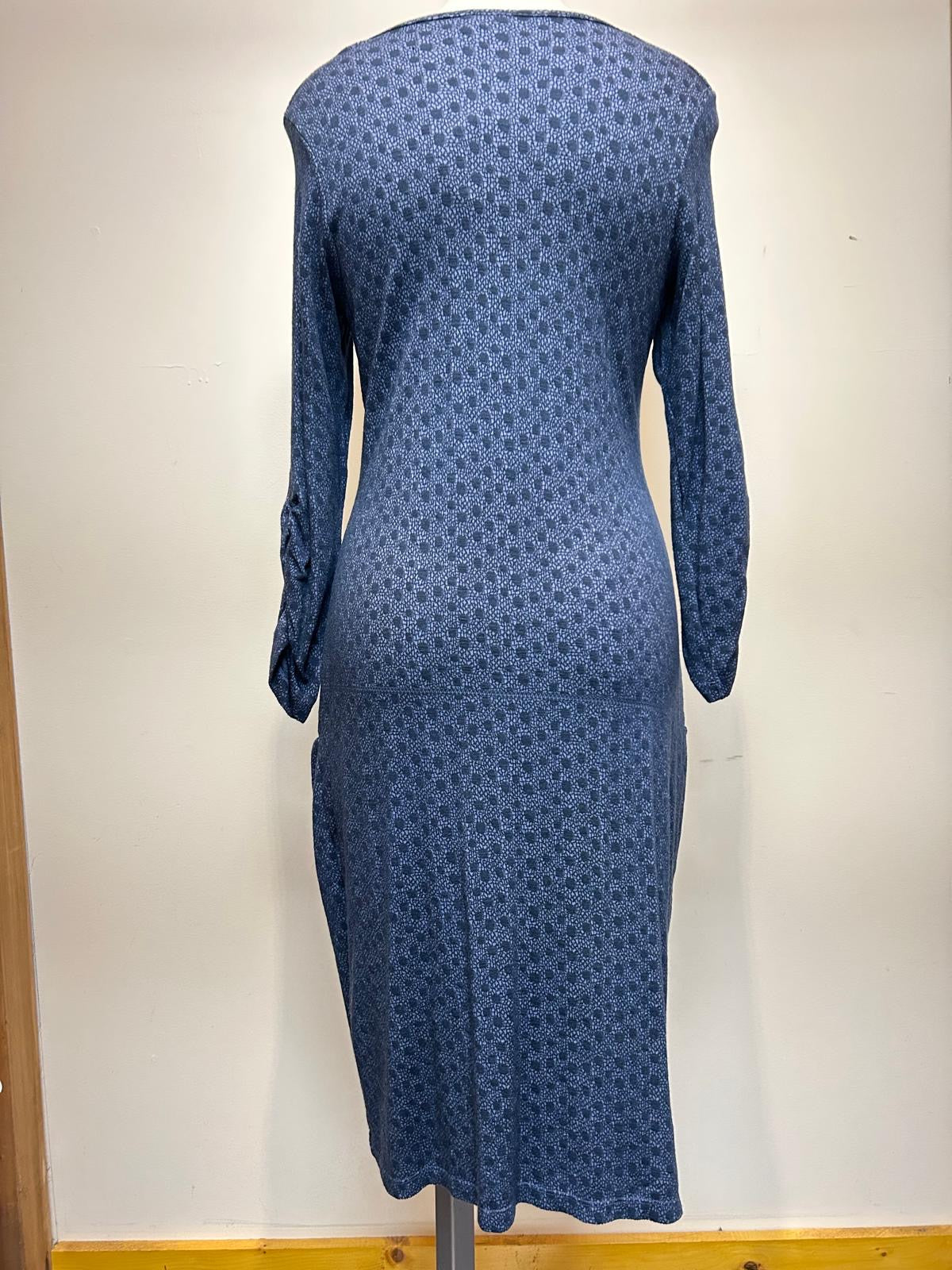 Valia Full Moon Dress Blue Ocean Super Deep Pockets