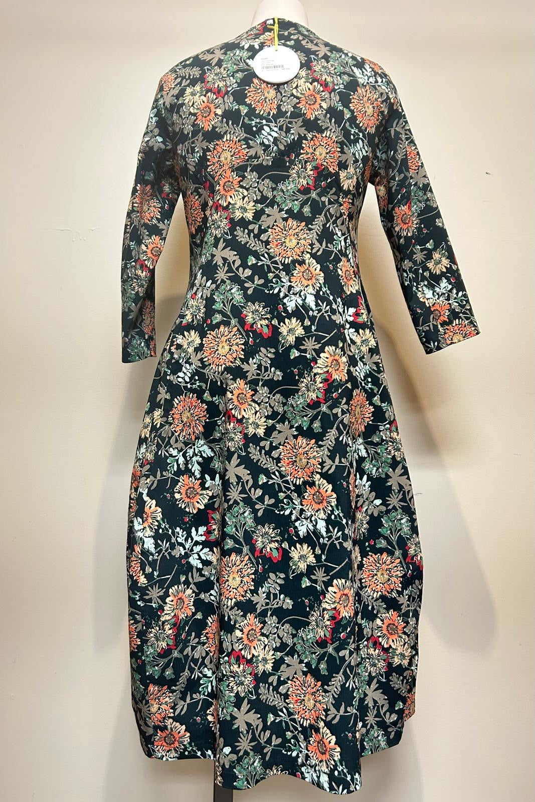 Valia Castella Dress Green Floral