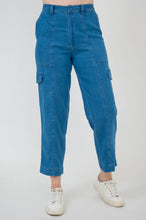 Load image into Gallery viewer, Blue Sky Tencel Cargo Pant
