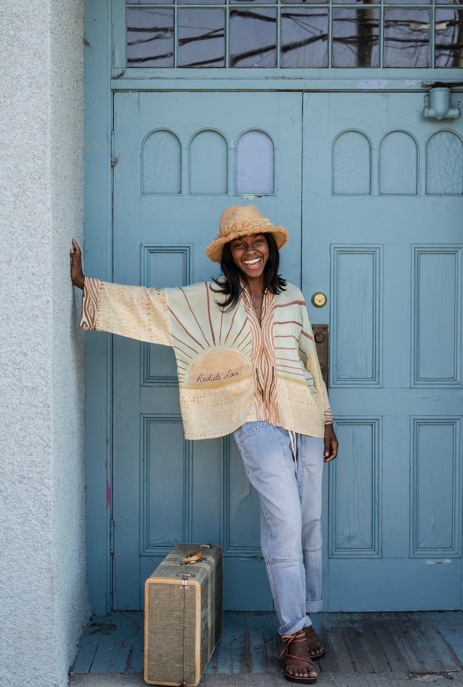 Market Of Stars-Radiant Love Cropped Cardigan