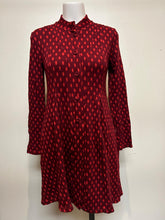 Load image into Gallery viewer, Valia Polka Dot Dixie Coat Red
