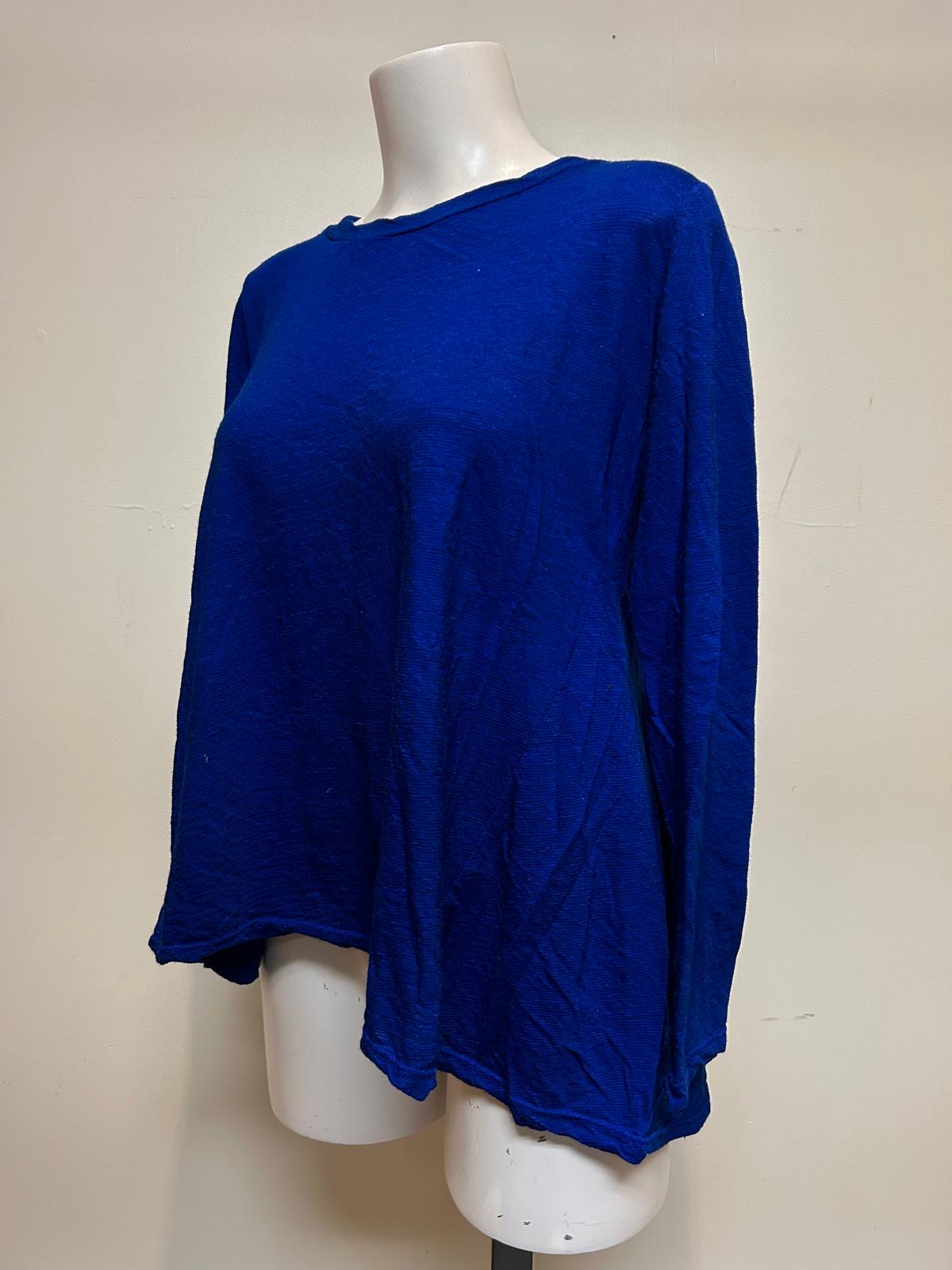 Valia Bell Tunic Electric Blue