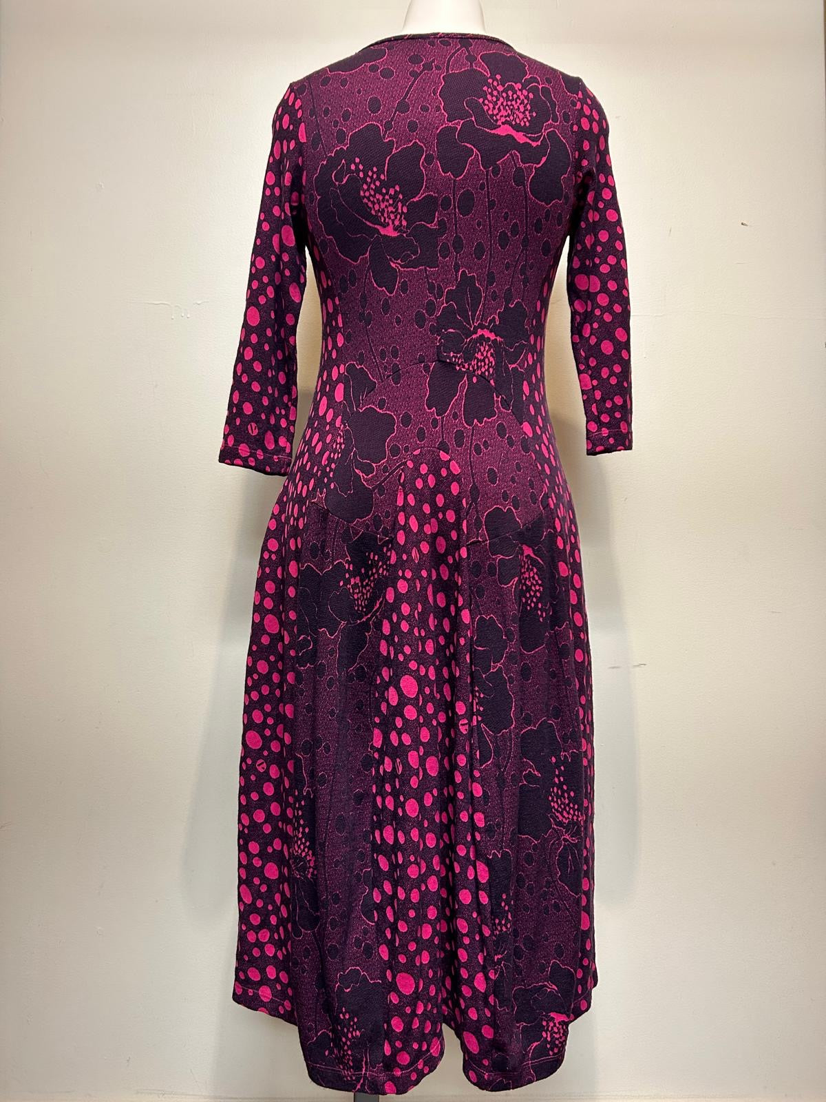 Valia Miss Foxy Dress Plum/Hot Pink