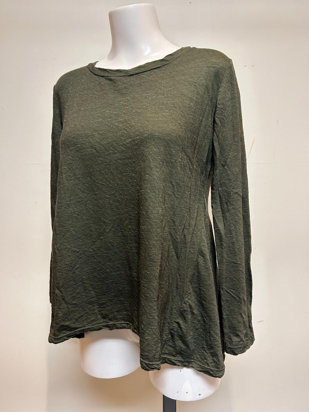 Valia Bell Tunic Olive